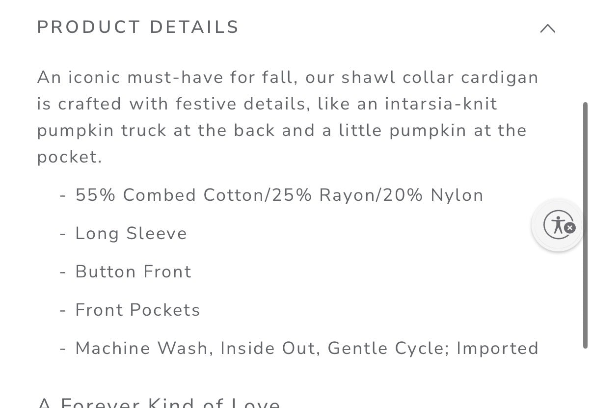 Janie and Jack NWT fall unisex sweater